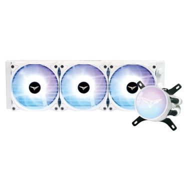 T-FORCE SIREN GD360E AIO 360MM WHITE LIQUID COOLER