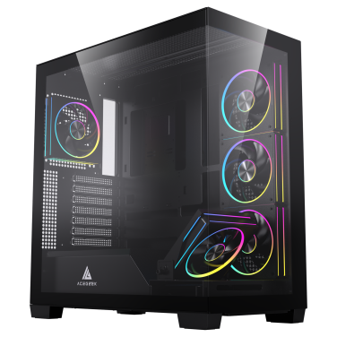ACEGEEK NEBULA BLACK 5 ARGB FANS CASE