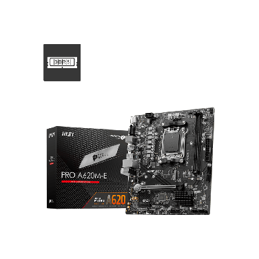 MSI Pro A620M-E Motherboard