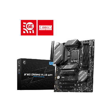 MSI B760 GAMING PLUS WIFI DDR5 MOTHERBOARD