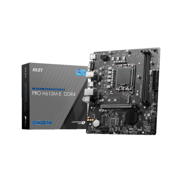 MSI PRO H610M-E DDR4 MOTHERBOARD