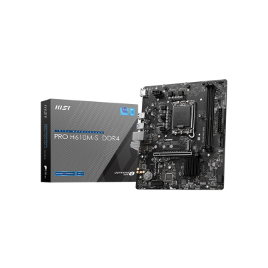 MSI PRO H610M-S DDR4 MOTHERBOARD