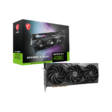 MSI RTX 4080 16GB GAMING X SLIM