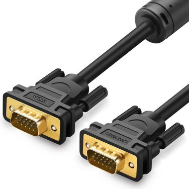 UGREEN VGA MALE TO MALE CABLE 2M (BLACK)