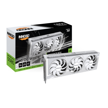 INNO3D RTX 5080 X3 OC WHITE 16GB GDDR7 GRAPHICS CARD