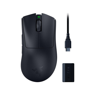 RAZER DEATHADDER V3 PRO + HYPERPOLLING WIRELESS DONGLE BUNDLE