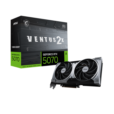 MSI RTX 5070 12GB VENTUS 2X OC GDDR7 GRAPHICS CARD