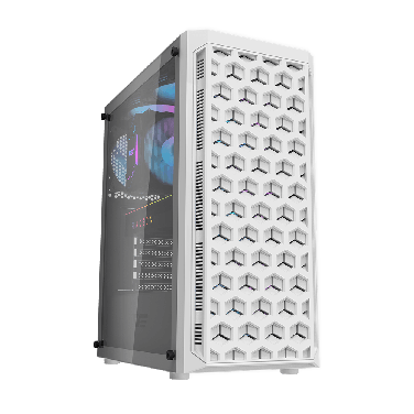 DARKFLASH DK350 CASE WHITE WITH 4 FANS