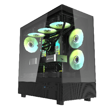 DARKFLASH DPX90 BLACK 3 ARGB FANS