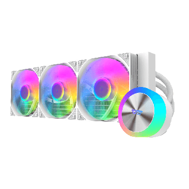 DARKFLASH DG360 WHITE 360MM ARGB LIQUID COOLER