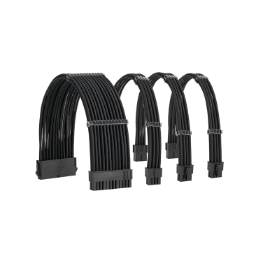 FORMULAMOD [ BLACK ] SLEEVED CABLES