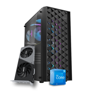 PILOT GAMING PC [I5 12400F, RTX 4060 8GB, 16GB RAM, 512GB M.2]