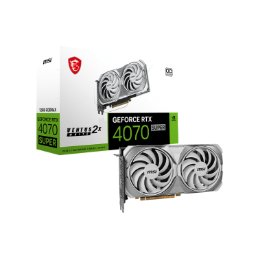MSI RTX 4070 SUPER 12G VENTUS 2X OC WHITE