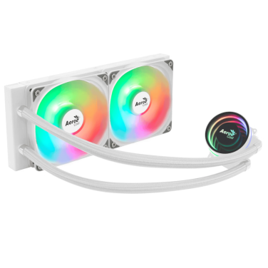 AEROCOOL OASIS L240 WHITE 240MM ARGB LIQUID COOLER