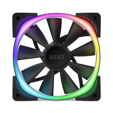 NZXT AER RGB 2 140MM BLACK FANS (SINGLE FAN)