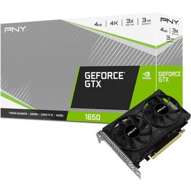 PNY GeForce GTX 1650 4GB GDDR6 Dual Fan