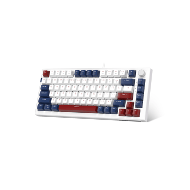 MAGEGEE SKY81 ARABIC WIRED MECHANICAL KB / BLUE WHITE / BLUE SWITCH / BLUE LIGHT