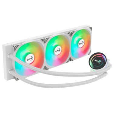 AEROCOOL OASIS L360 WHITE 360MM ARGB LIQUID COOLER