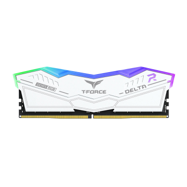 TEAMGROUP T-FORCE DELTA RGB DDR5 RAM 16GB (1X16GB) 5600MHZ CL36 WHITE