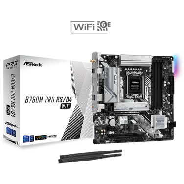 ASROCK B760M PRO RS/D4 WIFI MOTHERBOARD