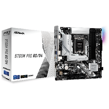 ASROCK B760M PRO RS DDR5 MOTHERBOARD