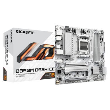 GIGABYTE B850M DS3H ICE DDR5 MOTHERBOARD