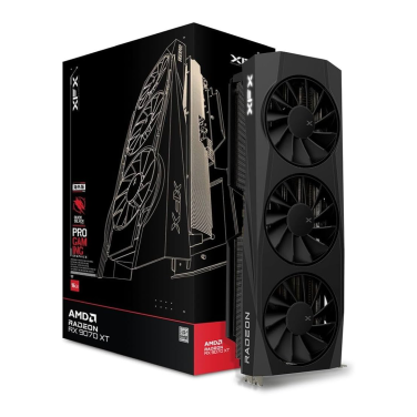 XFX QUICK SILVER AMD RADEON RX  9070XT 16GB 3XDP GRAPHICS CARD