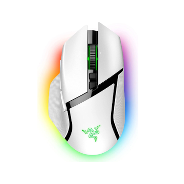 RAZER BASILISK V3 PRO - WHITE WIRELESS MOUSE