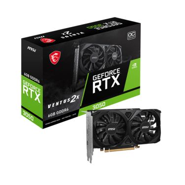 MSI RTX 3050 VENTUS 2X 6GB OC