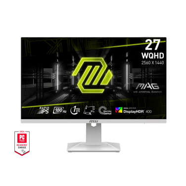 MSI MAG G274QRFW 27" WQHD 180HZ 1MS RAPID IPS WHITE MONITOR