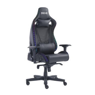 DEVO GAMING CHAIR - DIAVOLA PRO+ BLACK [ SPEAKERS + MASSAGE ]