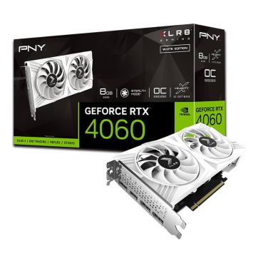 PNY RTX 4060 8GB XLR8 DUAL FAN WHITE