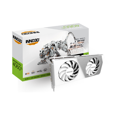 INNO3D RTX 4060 TI 8GB TWIN 2X OC WHITE