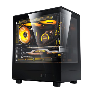 DARKFLASH DB330M BLACK 3 FANS CASE