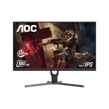 AOC 27G11E 27" 180HZ, FAST IPS, FHD, 180HZ, 0.5 MS, HDR10, GAMING MONITOR