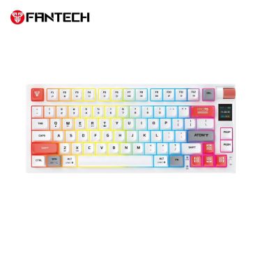 FANTECH MK917 WHITE 75% RED SWITCH KEYBOARD