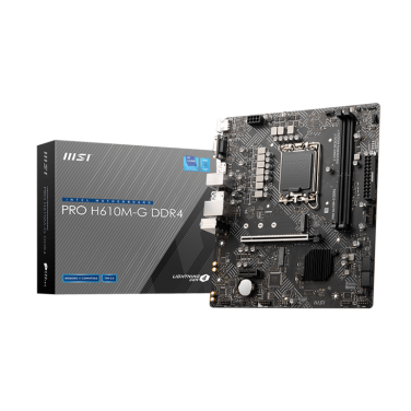 MSI PRO H610M-G DDR4 MOTHERBOARD