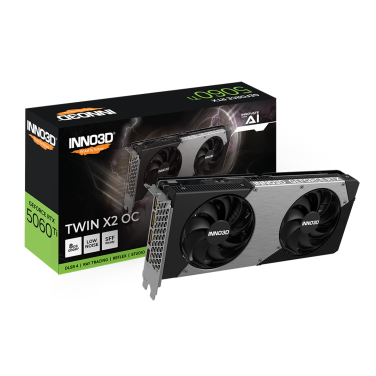 INNO3D RTX 5060 TI TWIN 2X OC 8GB GDDR7 GRAPHICS CARD