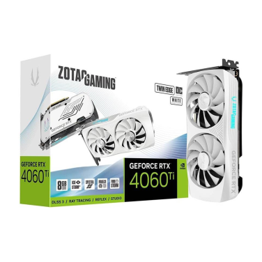 ZOTAC RTX 4060 TI 8GB TWIN EDGE WHITE EDITION