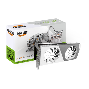 INNO3D GEFORCE RTX 4070 TI SUPER TWIN X2 OC WHITE