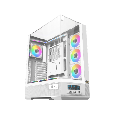 XIGMATEK VISION PRO ARCTIC E-ATX GAMING CASE - WHITE [EN45172]