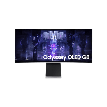 SAMSUNG ODYSSEY G8 34" 175HZ CURVED OLED ULTRA WQHD 0.03 MS SMART GAMING MONITOR LS34BG850SMXUE