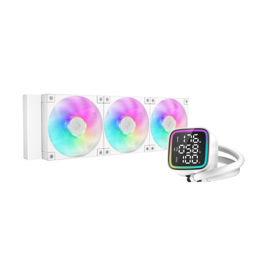 DEEPCOOL LD360 DIGITAL A-RGB [ LED DIGITAL DISPLAY ] WHITE