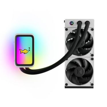 HYTE THICC Q60 LIQUID COOLER [ WHITE & BLACK ]