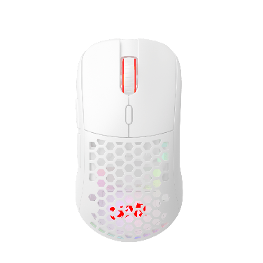 Devo Gaming Mouse - Lit-Two Wireless - White