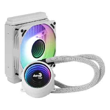 AEROCOOL MIRAGE L120 120MM WHITE LIQUID COOLER