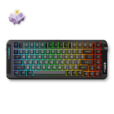 MCHOSE X75 BLACK HYACINTH SWITCH 75% WIRELESS KEYBOARD [ ENGLISH ]