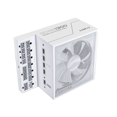 LIAN LI EDGE 1300W PLATINUM L SHAPE FULLY MODULAR [ WHITE ]