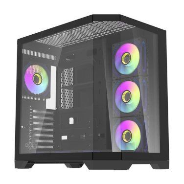 DARKFLASH FT418 PRO BLACK 7 ARGB FANS CASE
