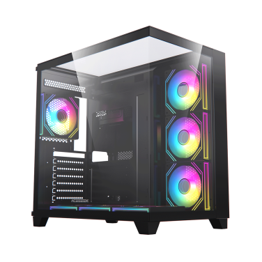 ACEGEEK HORIZON BLACK WITH 7 ARGB FANS